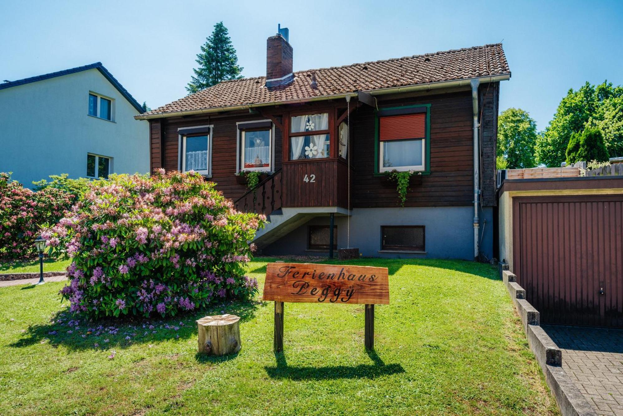 Ferienhaus Peggy mit Klimaanlage in den Bergen Walkenried Exterior foto