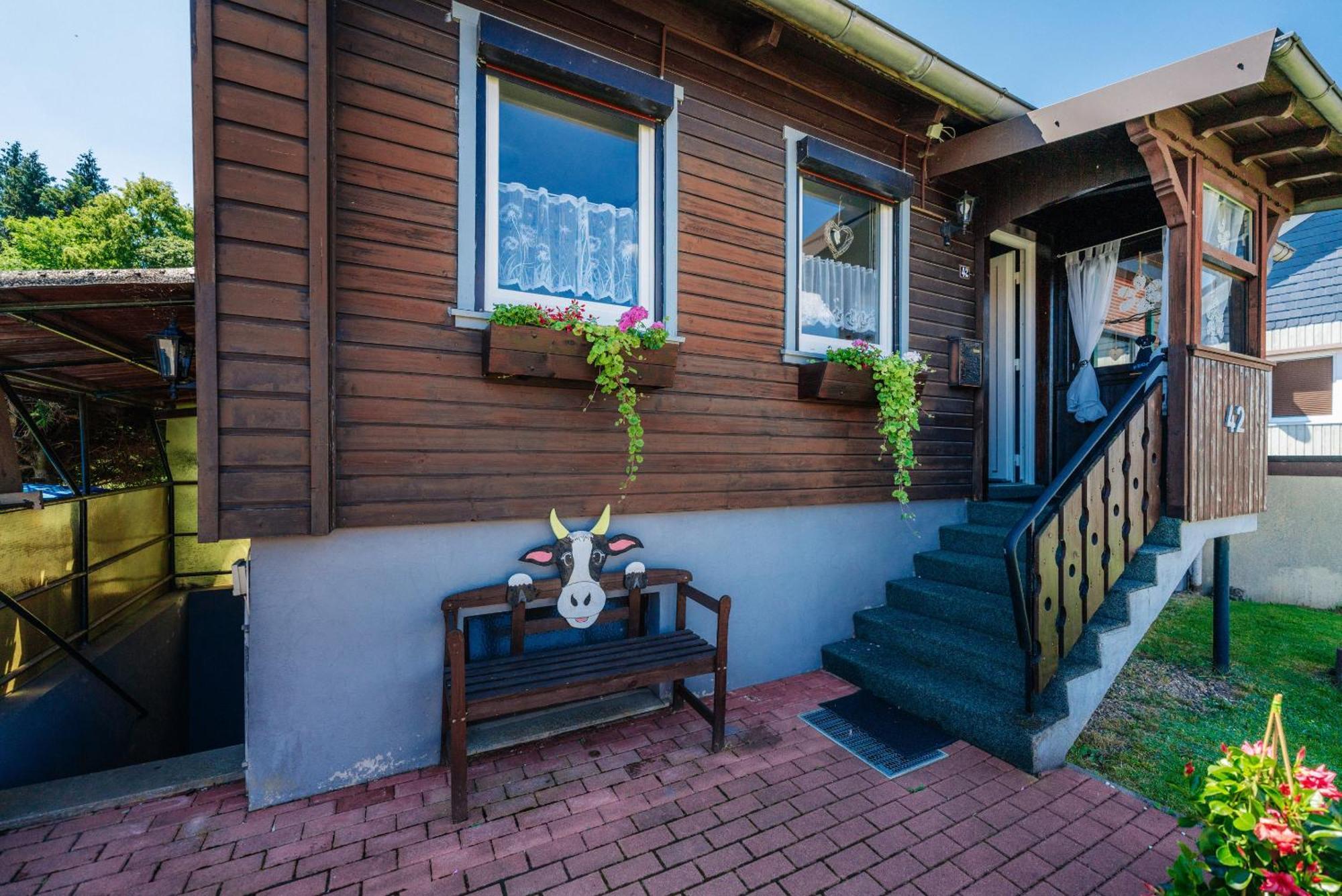 Ferienhaus Peggy mit Klimaanlage in den Bergen Walkenried Exterior foto