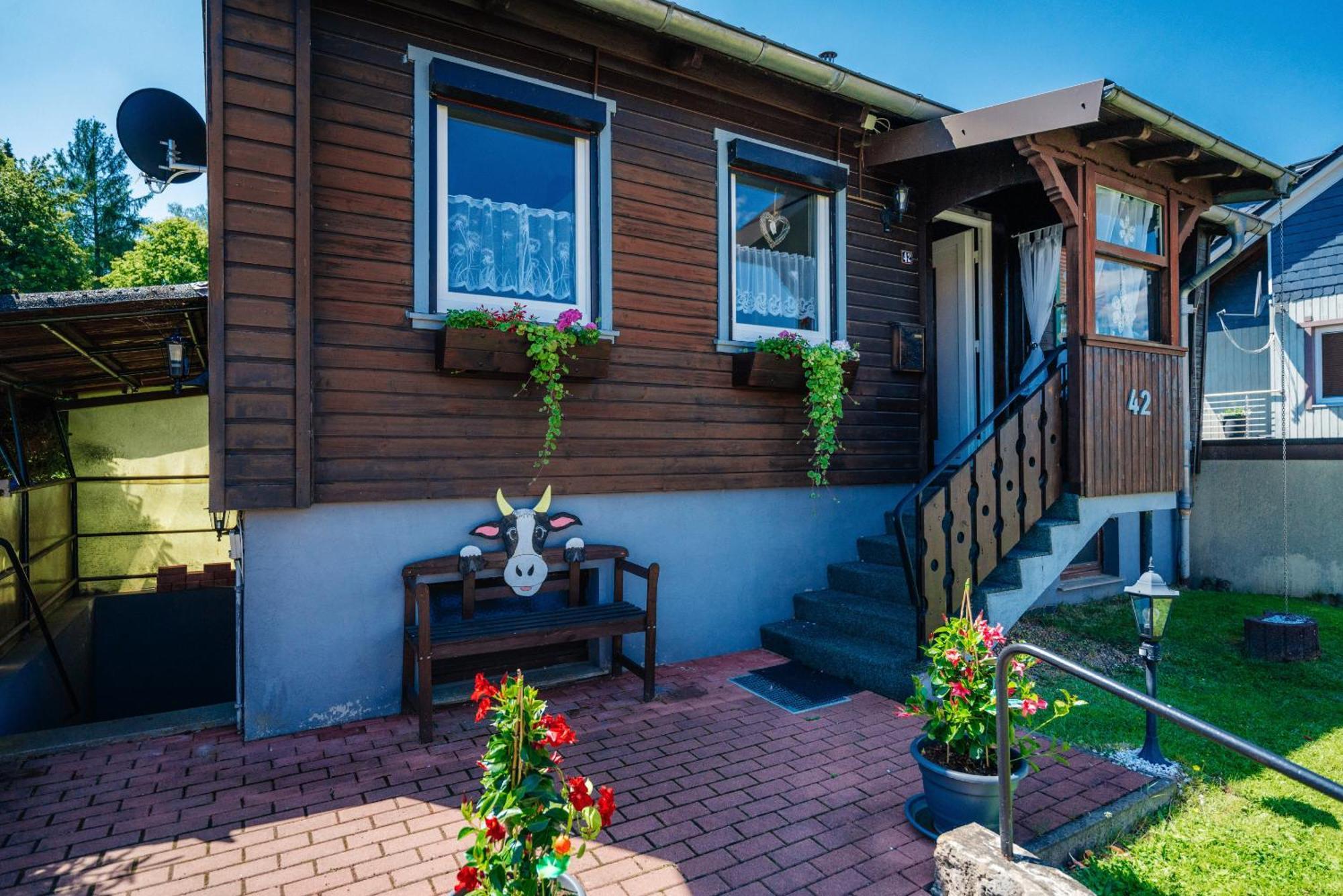 Ferienhaus Peggy mit Klimaanlage in den Bergen Walkenried Exterior foto