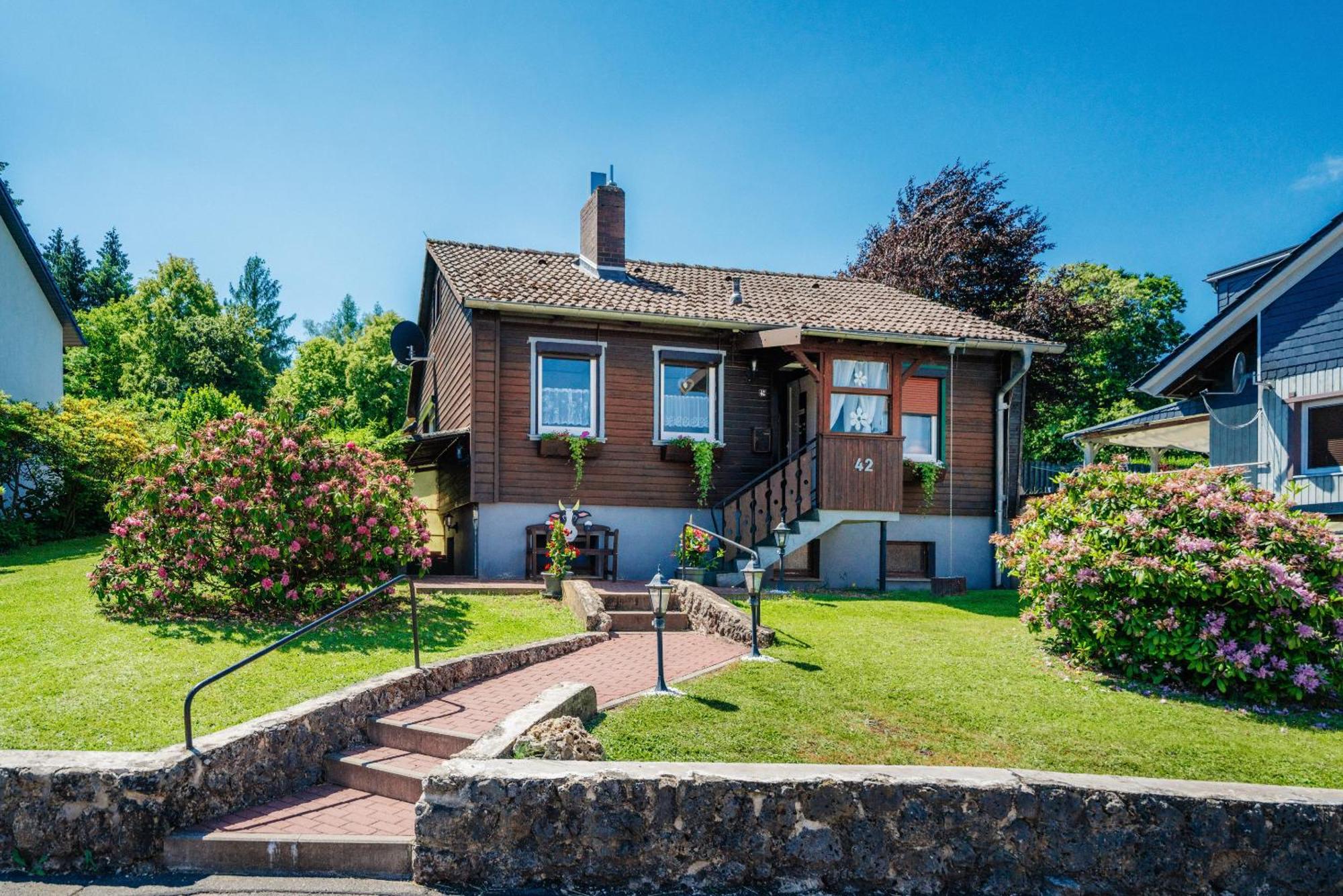 Ferienhaus Peggy mit Klimaanlage in den Bergen Walkenried Exterior foto